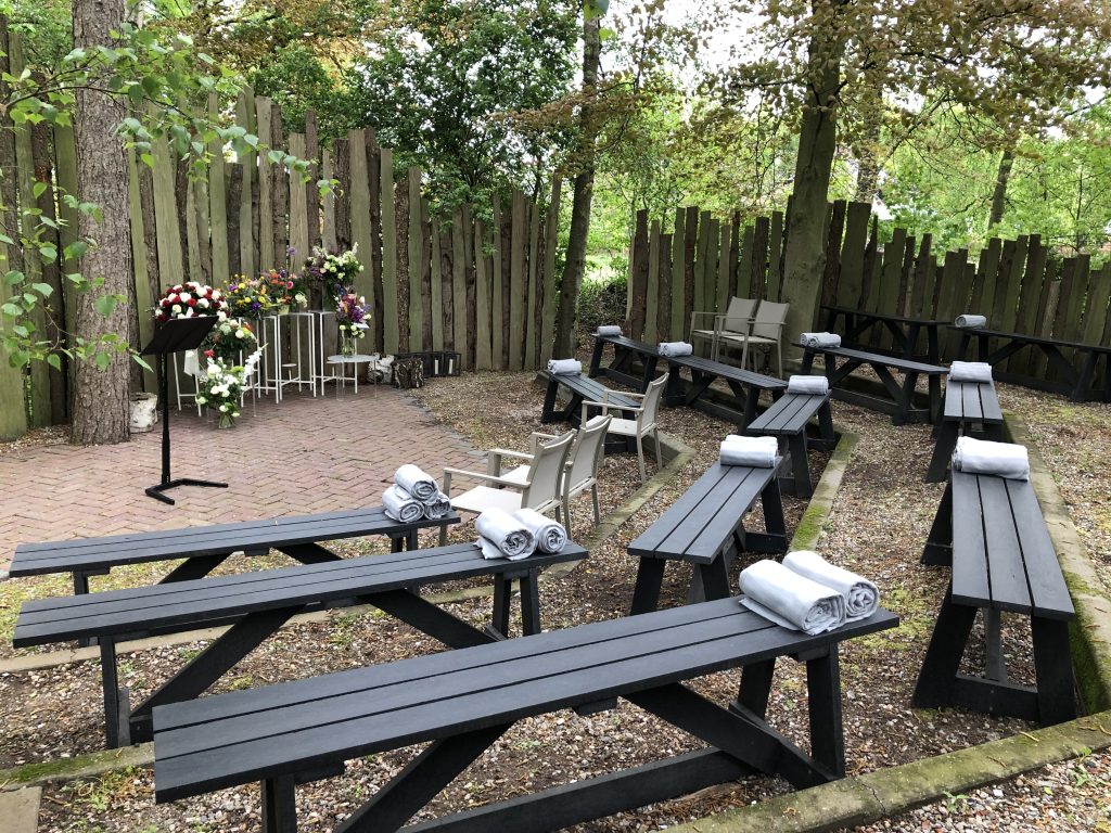 Uitvaart buiten